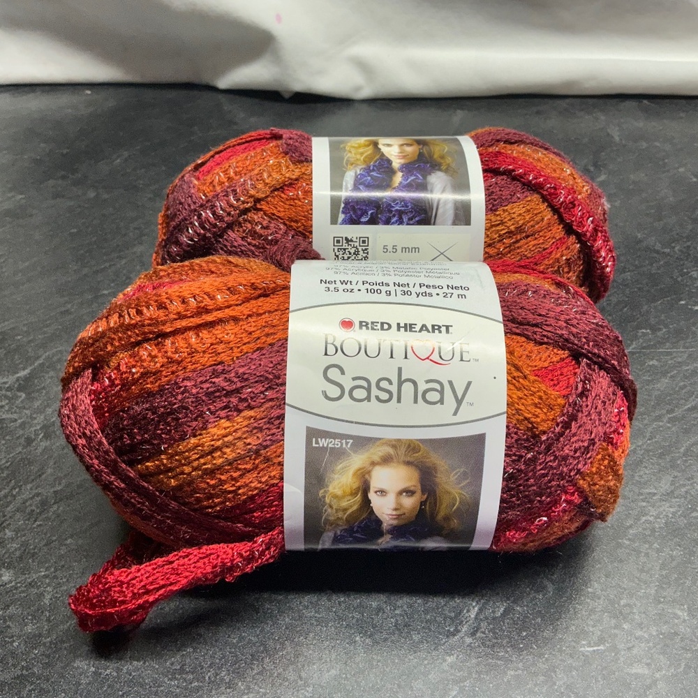 Red Heart Boutique Sashay yarn